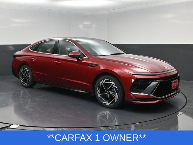 2024 Hyundai Sonata SEL Red at Wharton Chevrolet GMC