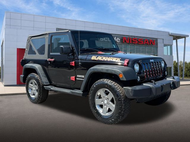 Black Clearcoat 2017 Jeep Wrangler SUV / Crossover Four-Wheel Drive 5-Speed Automatic