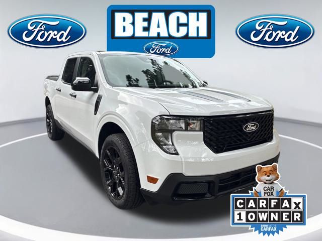 Oxford White 2025 Ford Maverick Pickup Truck All-Wheel Drive 8-Speed Automatic