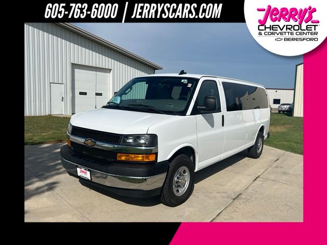 Summit White 2024 Chevrolet Express Van Rear-Wheel Drive 8-Speed Automatic Overdrive