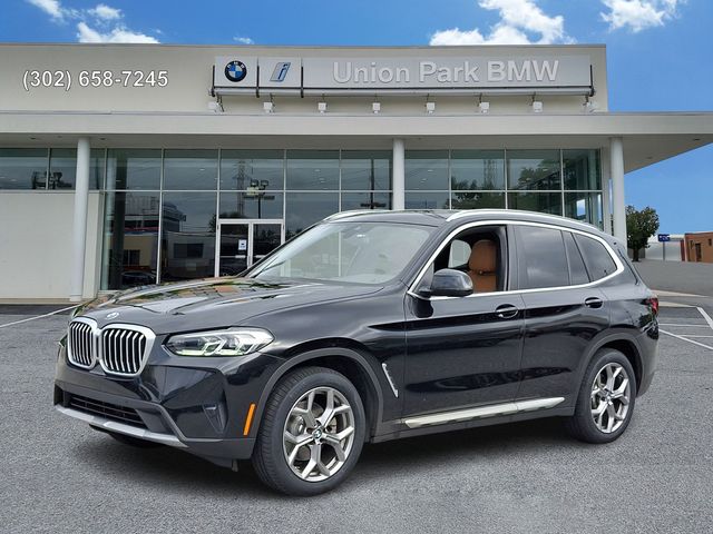 Black Sapphire Metallic 2024 BMW X3 SUV / Crossover All-Wheel Drive 8-Speed Automatic