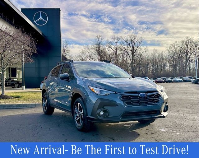 Offshore Blue Metallic 2025 Subaru Crosstrek Premium AWD SUV / Crossover All-Wheel Drive Continuously Variable Transmission