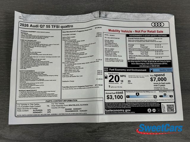 2026 Audi Q7