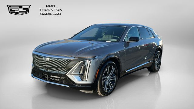 Gray (Satin Steel Metallic) 2023 Cadillac LYRIQ SUV / Crossover Rear-Wheel Drive 1-Speed Automatic
