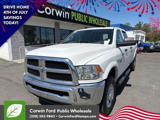Bright White Clearcoat 2018 RAM 2500 Pickup Truck Four-Wheel Drive 6-Speed Automatic