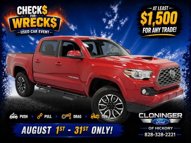 Barcelona Red Metallic 2023 Toyota Tacoma Pickup Truck Four-Wheel Drive 6-Speed Automatic