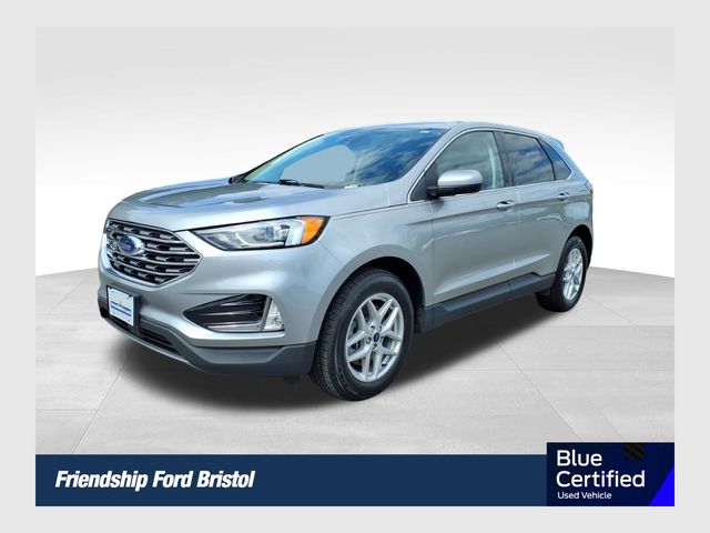 Silver Metallic 2021 Ford Edge SUV / Crossover All-Wheel Drive 8-Speed Automatic