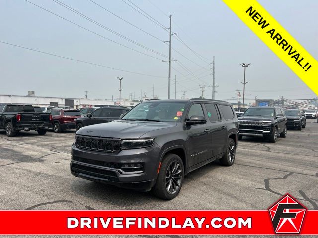 Baltic Gray Metallic Clearcoat 2025 Jeep Grand Wagoneer L SUV / Crossover Four-Wheel Drive 8-Speed Automatic