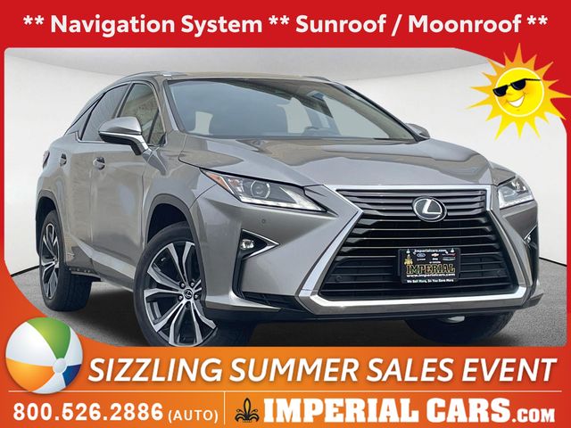 Atomic Silver 2019 Lexus RX Hybrid SUV / Crossover All-Wheel Drive Continuously Variable Transmission