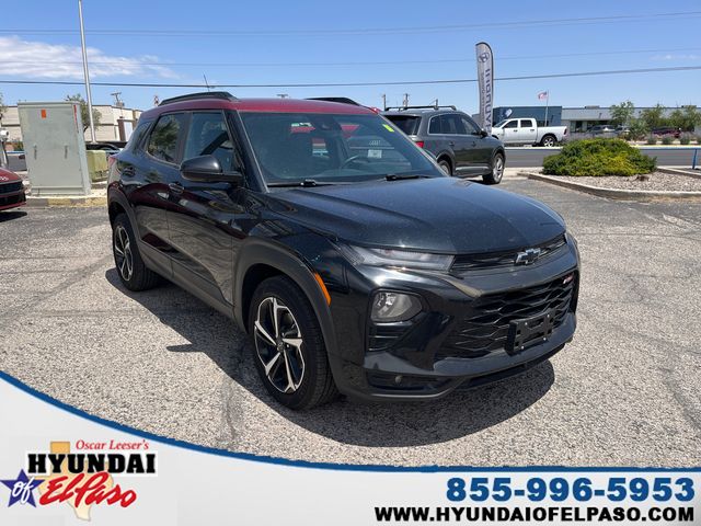 Mosaic Black Metallic 2022 Chevrolet Trailblazer SUV / Crossover Front-Wheel Drive Continuously Variable Transmission