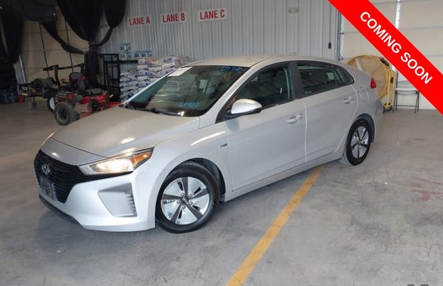 Symphony Air Silver Metallic 2019 Hyundai Ioniq Hybrid Hatchback Front-Wheel Drive 6-Speed Dual Clutch
