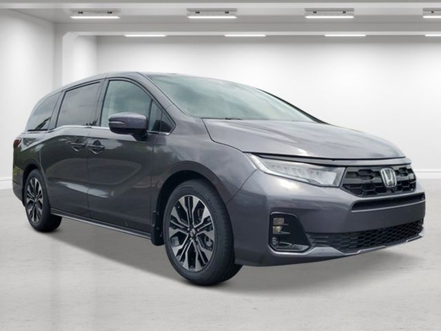 Gray (Modern Steel Metallic) 2026 Honda Odyssey Elite FWD Minivan Front-Wheel Drive Automatic