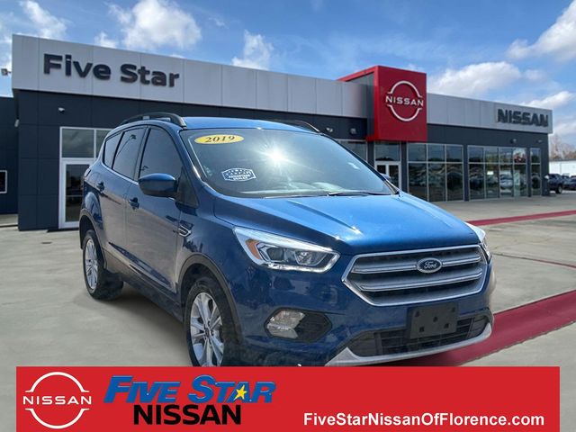 Lightning Blue Metallic 2019 Ford Escape SEL FWD SUV / Crossover Front-Wheel Drive 6-Speed Automatic