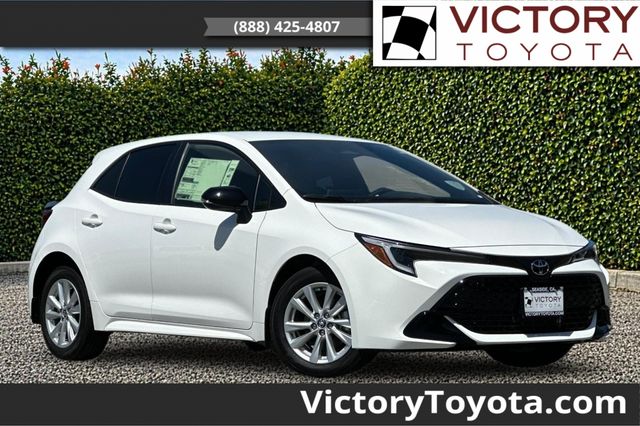 Ice 2026 Toyota Corolla Hatchback Hatchback Front-Wheel Drive Continuously Variable Transmission