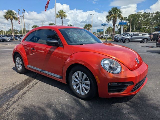 Orange Metallic 2017 Volkswagen Beetle Hatchback Front-Wheel Drive 6-Speed Automatic