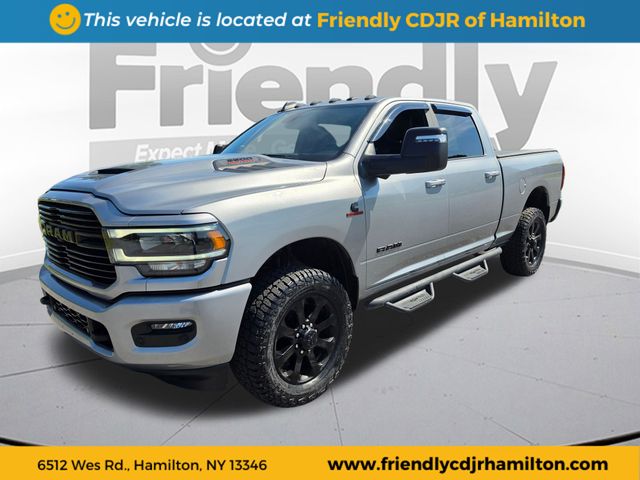 Billet Silver Metallic Clearcoat 2024 RAM 3500 Pickup Truck Four-Wheel Drive 6-Speed Automatic