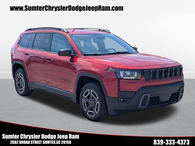 Red Hot Pearlcoat 2026 Jeep Cherokee SUV / Crossover Four-Wheel Drive Continuously Variable Transmission