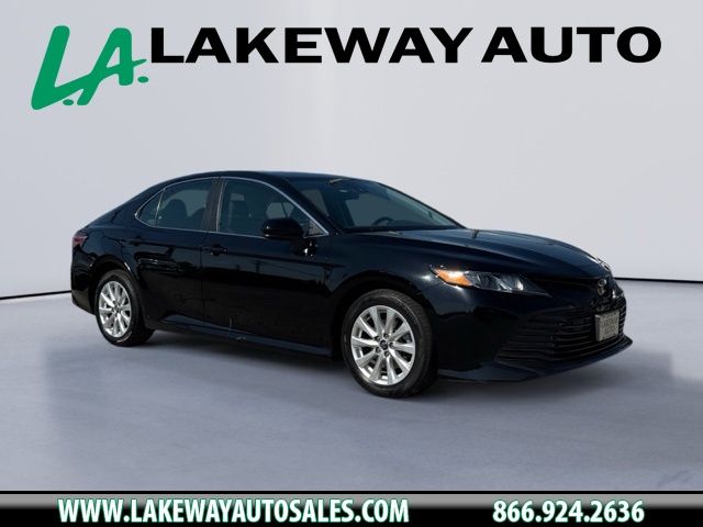 Midnight Black Metallic 2020 Toyota Camry LE FWD Sedan Front-Wheel Drive 8-Speed Automatic