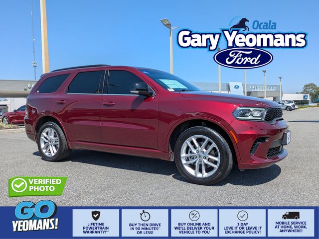 Gray 2024 Dodge Durango GT Plus AWD SUV / Crossover All-Wheel Drive 8-Speed Automatic