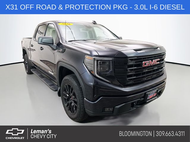 Titanium Rush Metallic 2026 GMC Sierra 1500 Pickup Truck Four-Wheel Drive Automatic
