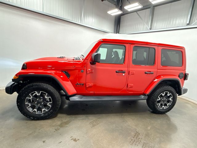 2026 Jeep Wrangler Sahara Red at South Hills CDJR