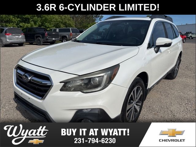 Crystal White Pearl 2019 Subaru Outback 3.6R Limited AWD Wagon All-Wheel Drive Continuously Variable Transmission