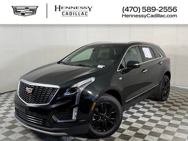 Black Metallic 2022 Cadillac XT5 Premium Luxury AWD SUV / Crossover Four-Wheel Drive 9-Speed Automatic