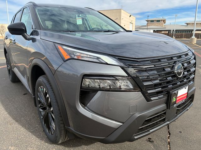 2026 Nissan Rogue Dark Armor Gray at Brown Honda