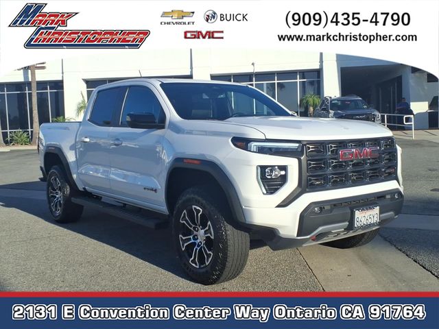 Summit White 2024 GMC Canyon Pickup Truck Four-Wheel Drive 8-Speed Automatic