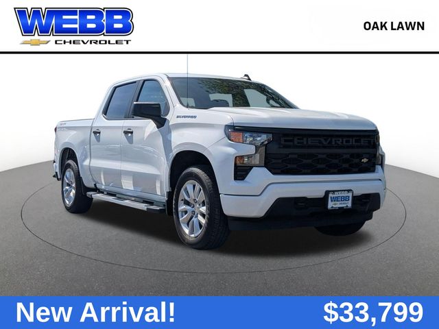 Summit White 2024 Chevrolet Silverado 1500 Pickup Truck Four-Wheel Drive 8-Speed Automatic