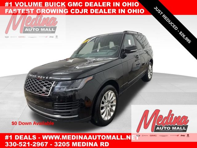 Narvik Black 2019 Land Rover Range Rover V6 HSE 4WD SUV / Crossover All-Wheel Drive 8-Speed Automatic