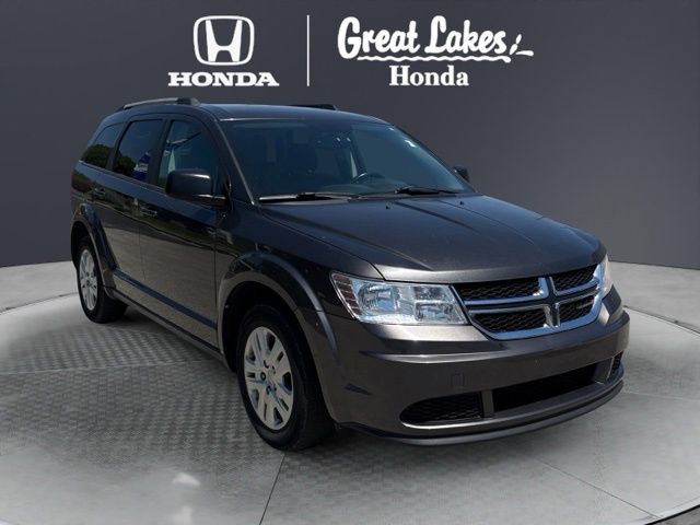 Gray (Granite Crystal Metallic Clearcoat) 2017 Dodge Journey SUV / Crossover Front-Wheel Drive 4-Speed Automatic