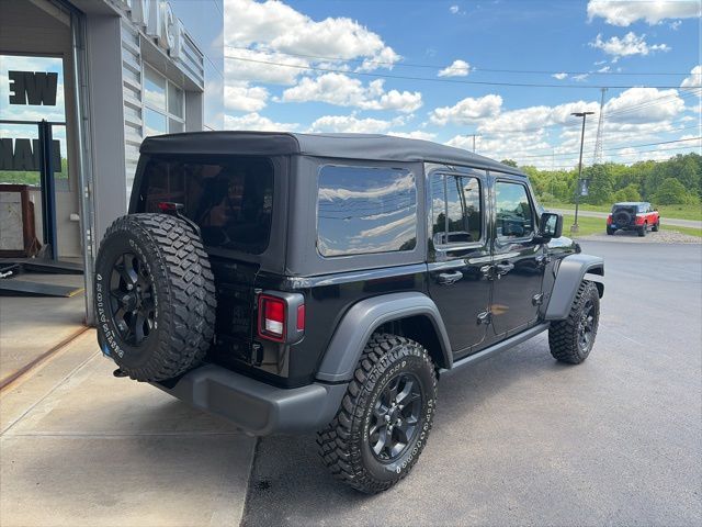 2020 Jeep Wrangler Unlimited Willys Black at Subaru and VW of Moon Township