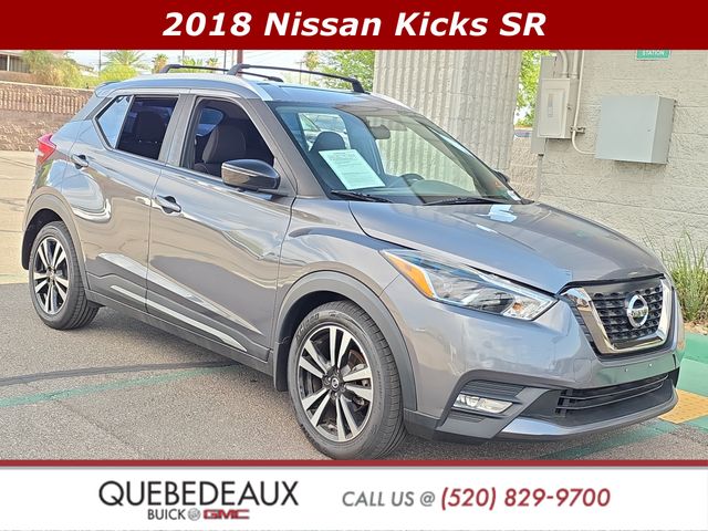 Gray (Gun Metallic) 2018 Nissan Kicks SUV / Crossover Front-Wheel Drive Continuously Variable Transmission