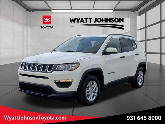 White Clearcoat 2020 Jeep Compass SUV / Crossover Front-Wheel Drive 6-Speed Automatic