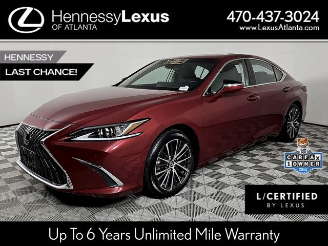 Matador Red Mica 2024 Lexus ES 350 FWD Sedan Front-Wheel Drive 8-Speed Automatic