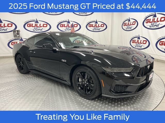 Shadow Black 2025 Ford Mustang Coupe Rear-Wheel Drive Automatic