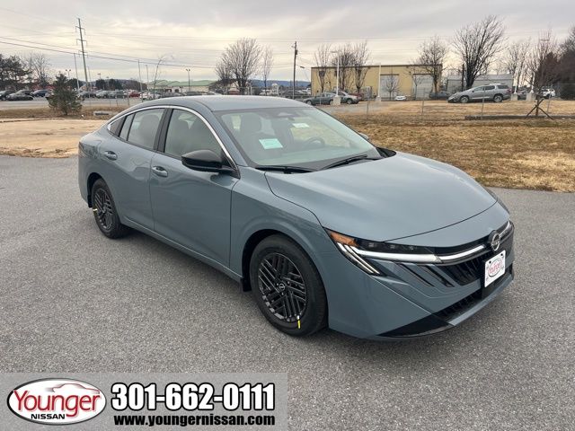 Atlantic Gray Metallic 2026 Nissan Sentra Sedan Front-Wheel Drive Continuously Variable Transmission