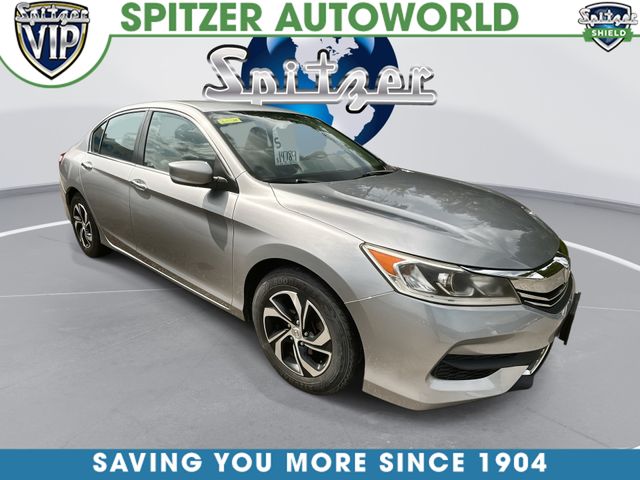 Lunar Silver Metallic 2016 Honda Accord Sedan Front-Wheel Drive Continuously Variable Transmission