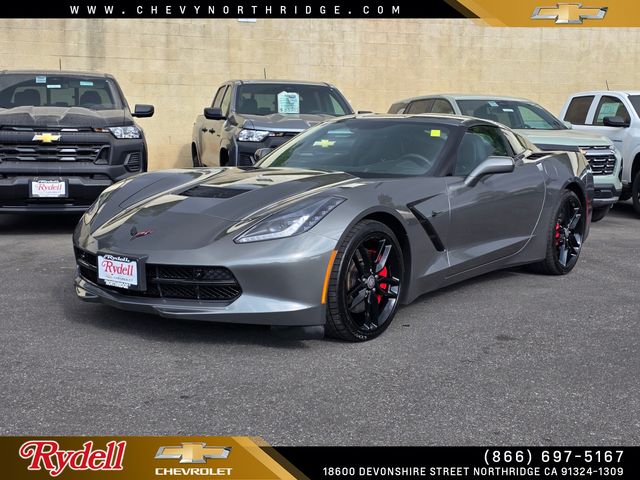 Gray Metallic 2016 Chevrolet Corvette Coupe Rear-Wheel Drive 8-Speed Automatic