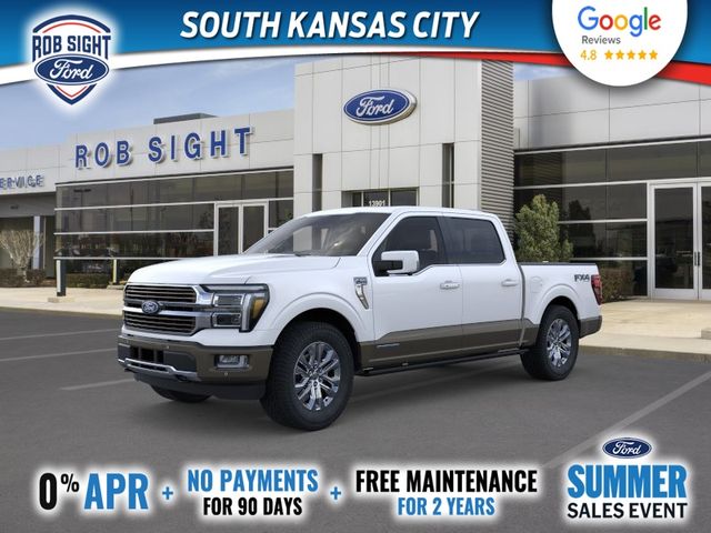 Star White Metallic Tri-Coat 2026 Ford F-150 Pickup Truck Four-Wheel Drive Automatic
