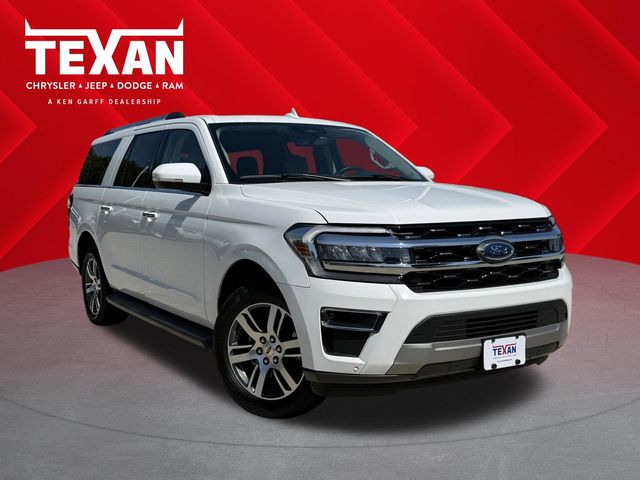2024 Ford Expedition Max Limited White at Wharton Ford