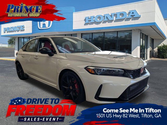 Championship White 2026 Honda Civic Type R Hatchback Front-Wheel Drive 6-Speed Manual