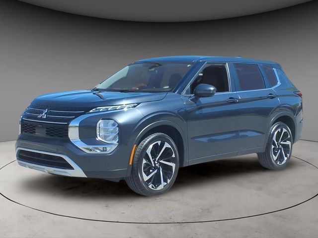 Black 2024 Mitsubishi Outlander SE FWD SUV / Crossover Front-Wheel Drive Continuously Variable Transmission