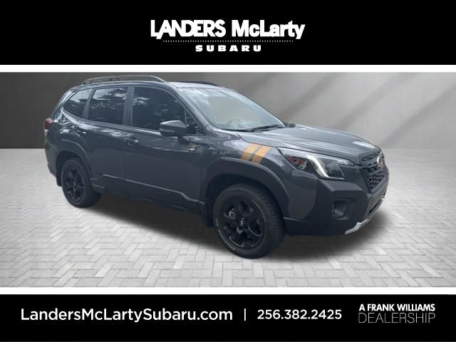 Magnetite Gray Metallic 2024 Subaru Forester SUV / Crossover All-Wheel Drive Continuously Variable Transmission