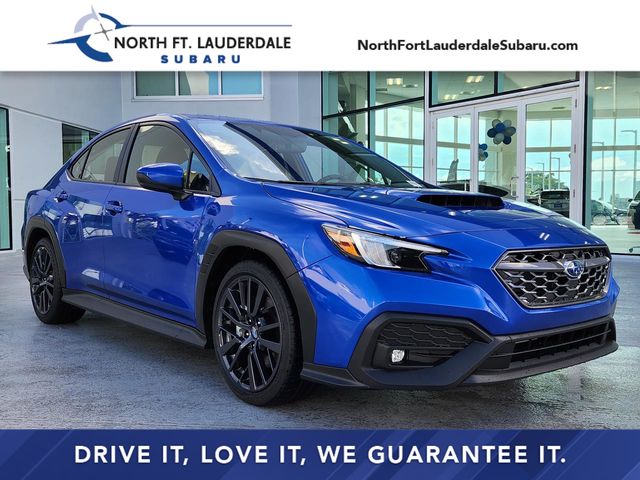 WR Blue Pearl 2024 Subaru WRX Premium AWD Sedan All-Wheel Drive Continuously Variable Transmission