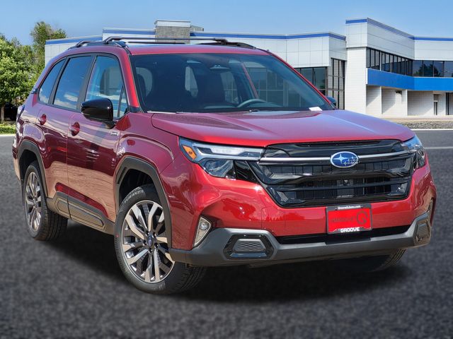 Crimson Red Pearl 2026 Subaru Forester Hybrid SUV / Crossover All-Wheel Drive Continuously Variable Transmission