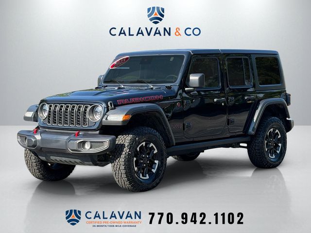 Black Clearcoat 2025 Jeep Wrangler SUV / Crossover Four-Wheel Drive 8-Speed Automatic