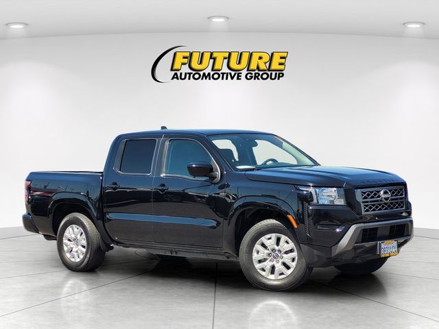 Super Black 2023 Nissan Frontier SV Crew Cab RWD Pickup Truck 4X2 9-Speed Automatic