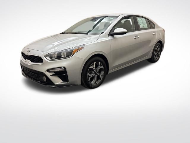 Silky Silver 2019 Kia Forte LXS FWD Sedan Front-Wheel Drive Continuously Variable Transmission